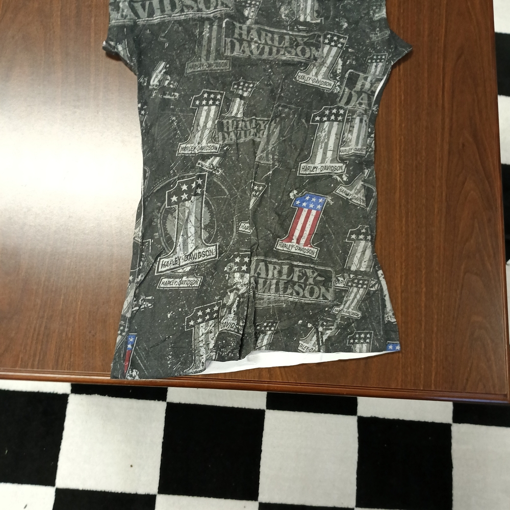 Harley-Davidson Black and White Kids Tee